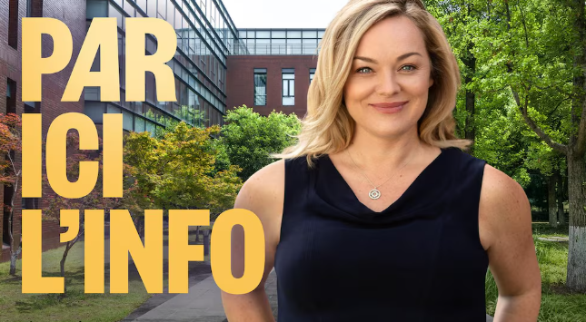 Cover for the Radio-Canada's radio show Par ici l'info