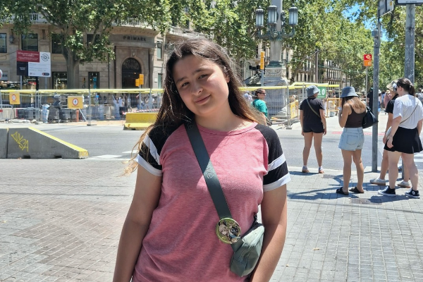 Emma Reese, à Barcelone